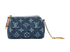 Louis Vuitton Denim Pouch, front view
